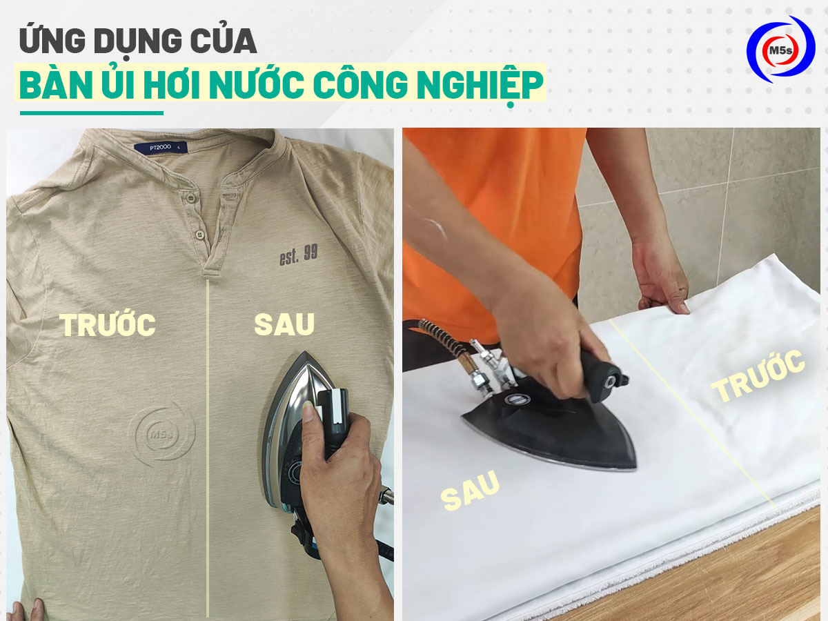 ứng dụng của bàn là hơi nước công nghiệp ứng dụng của bàn là hơi nước công nghiệp