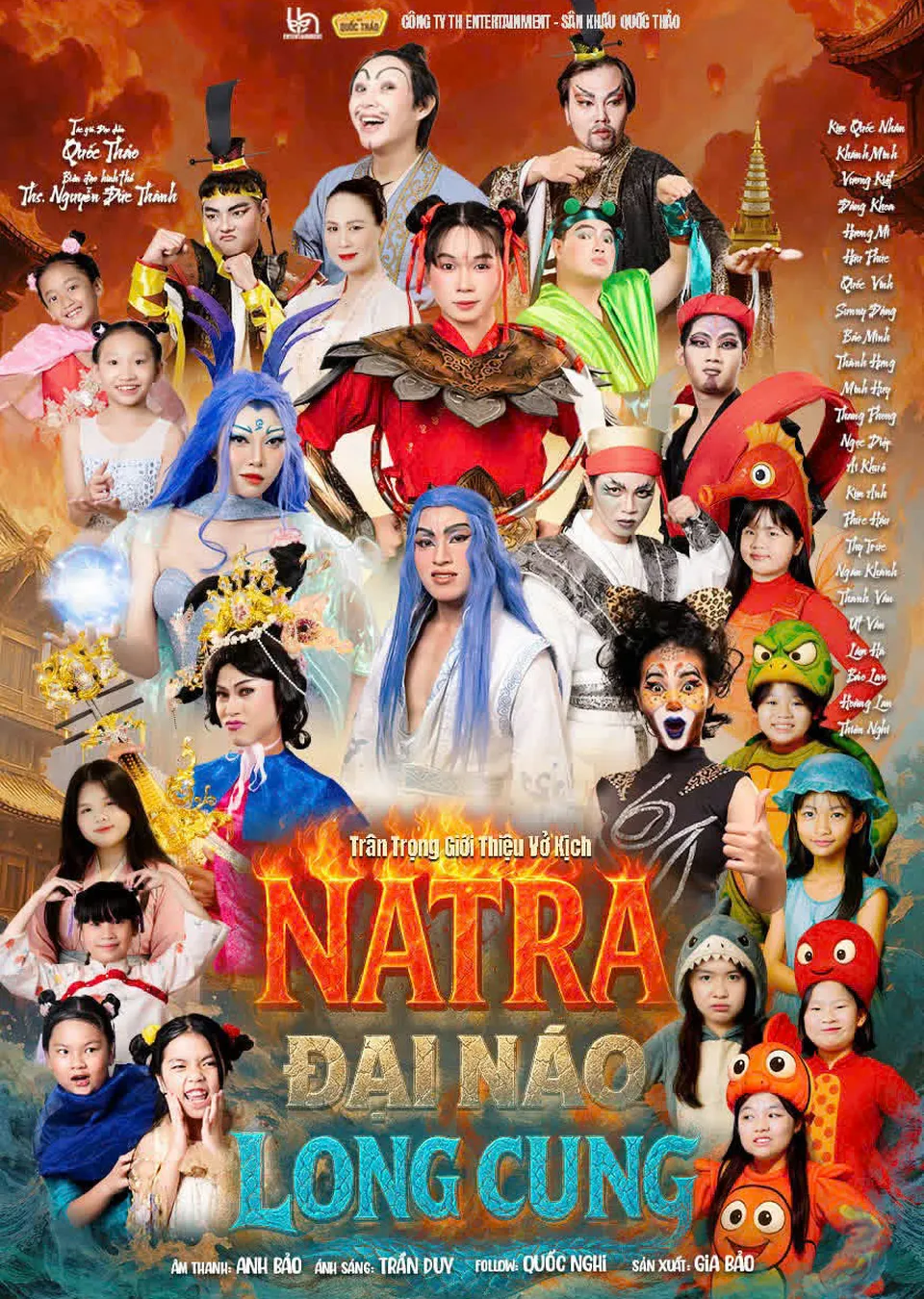 Vở kịch thiếu nhi: Natra Đại Náo Long Cung