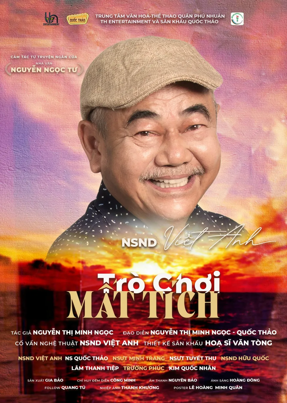 Vở Trò Chơi Mất Tích: NSND Việt Anh, Ns Quốc Thảo, NSƯT MInh Trang, NSƯT Tuyết Thu, NSND Hữu Quốc,...