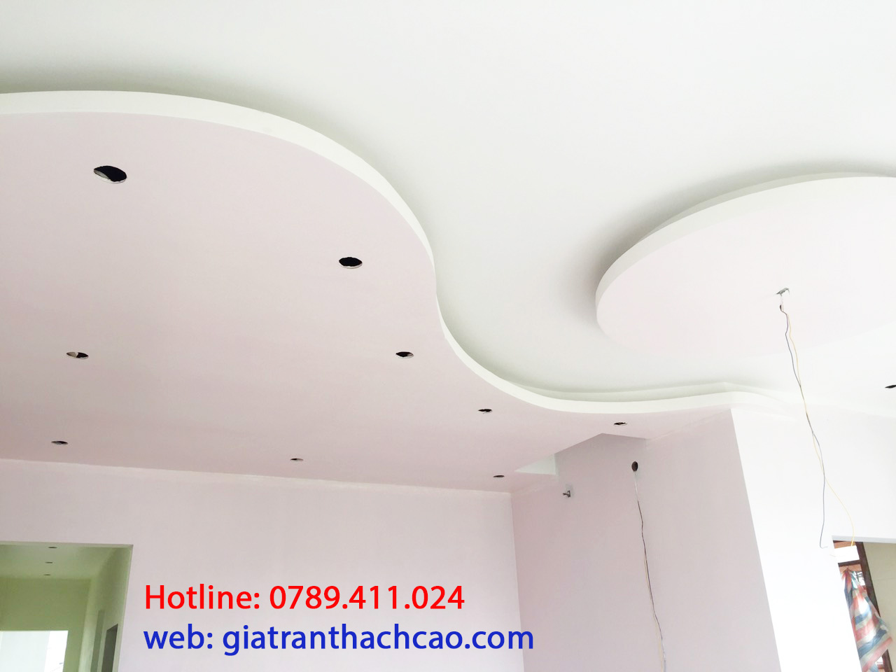 Trần thạch cao khung chìm Trần thạch cao khung chìm