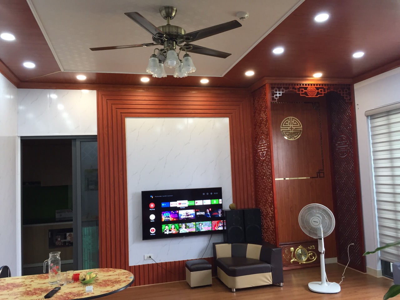 Trần phòng khách cho chung cư Trần phòng khách cho chung cư