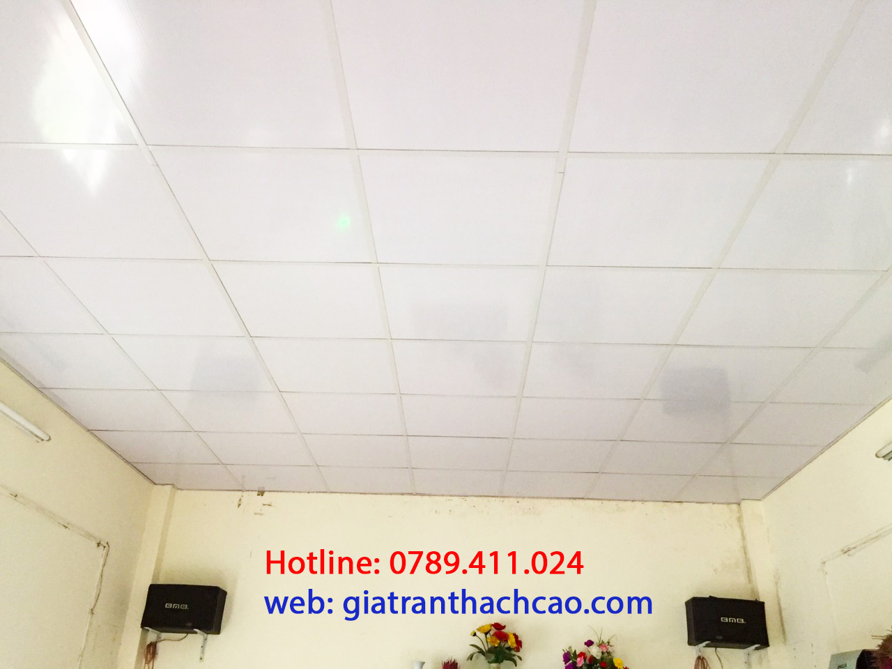 Trần nhựa thả cho nhà trọ Trần nhựa thả cho nhà trọ