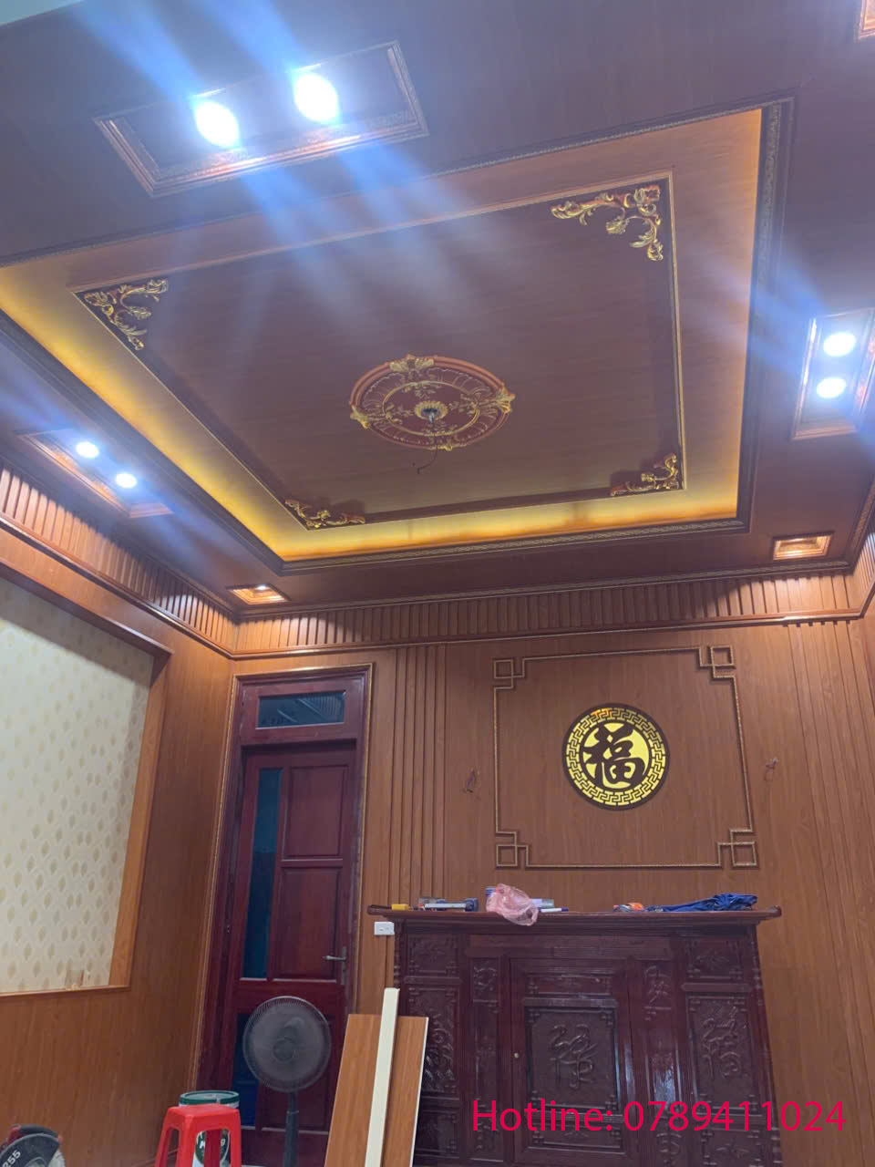 Trần nhựa phòng khách Trần nhựa phòng khách