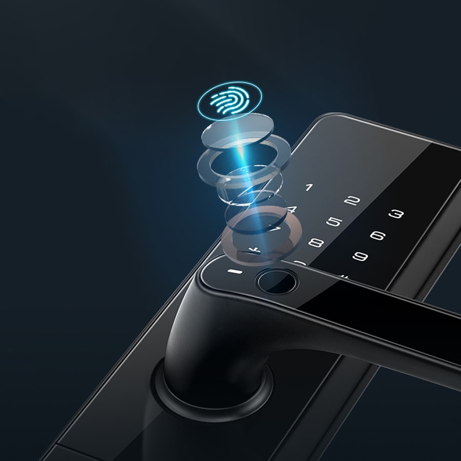 Khóa cửa cho căn hộ, nhà phố PHGLOCK KR7153 Khóa cửa cho căn hộ, nhà phố PHGLOCK KR7153