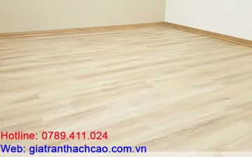 Giá thi công sàn nhựa giả gỗ tại Hạ Long