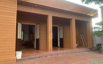 Trần Gỗ Nhựa Ngoài Trời