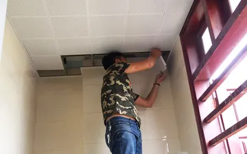 Thi công trần nhôm cho nhà tắm