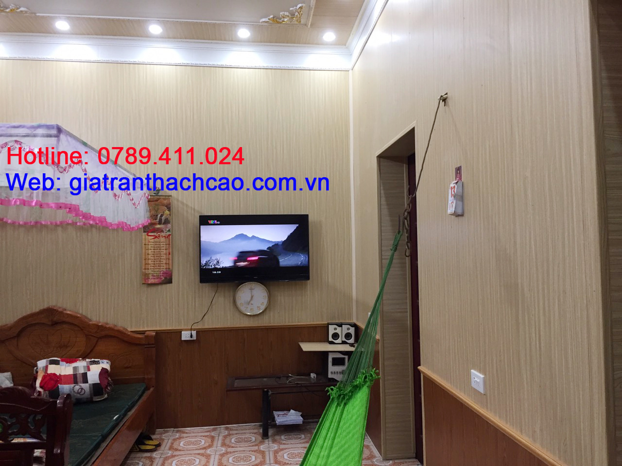 Trần nhựa giả gỗ Trần nhựa giả gỗ