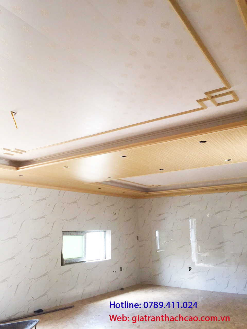 Trần nhựa phòng khách Trần nhựa phòng khách