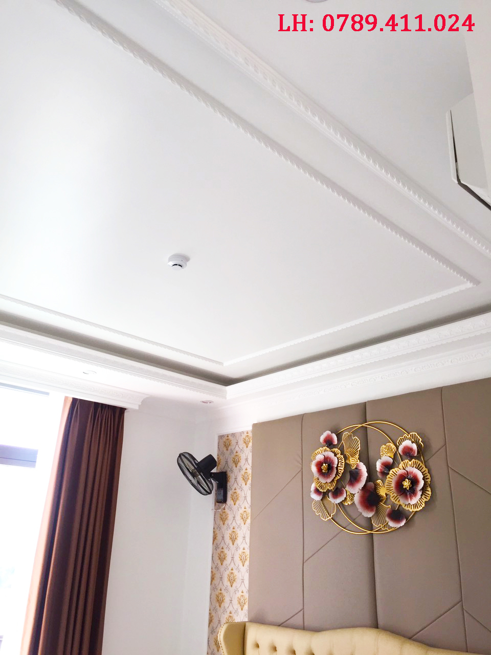 Mẫu tràn thạch cao phòng khách đẹp