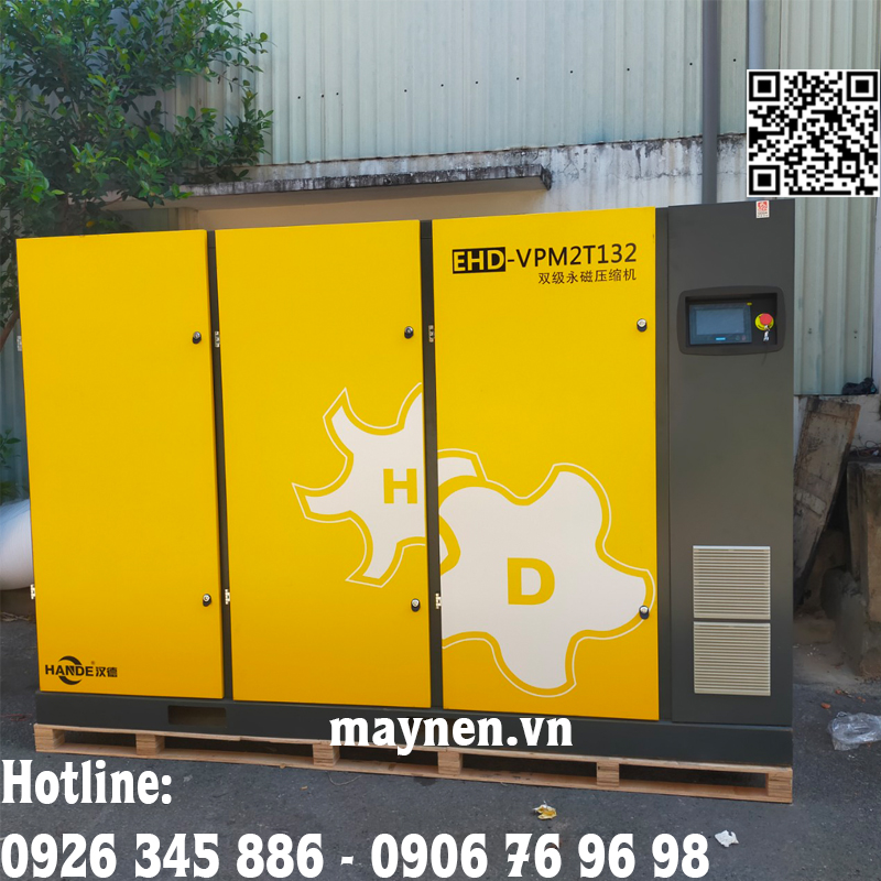 máy nén khí 2 cấp Hande 132kw/75hp