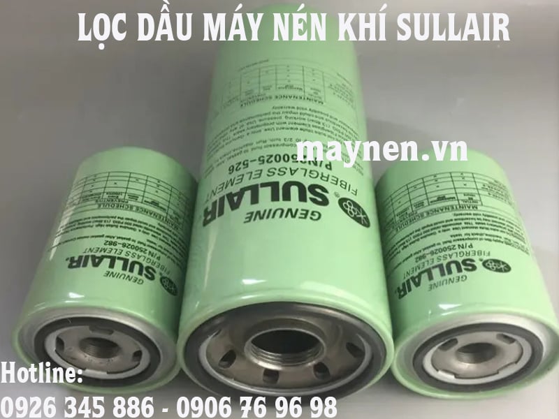 lọc dầu máy nén khí sullair
