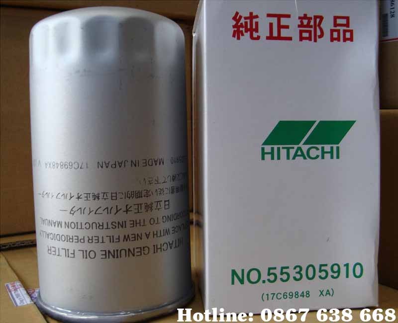 Lọc dầu máy nén khí Hitachi