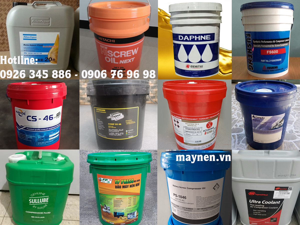 Dầu máy nén khí trục vít