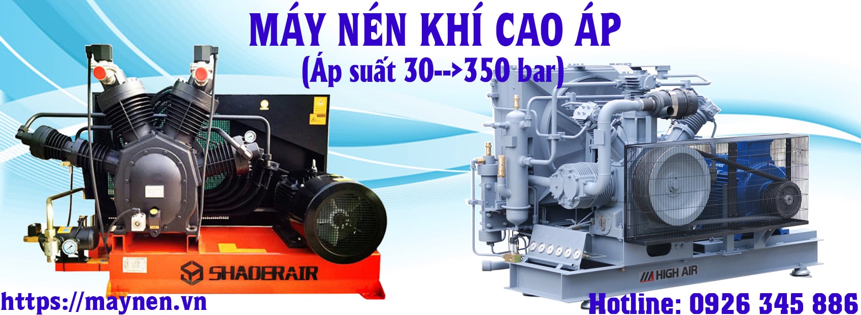máy nén khí pitson áp cao