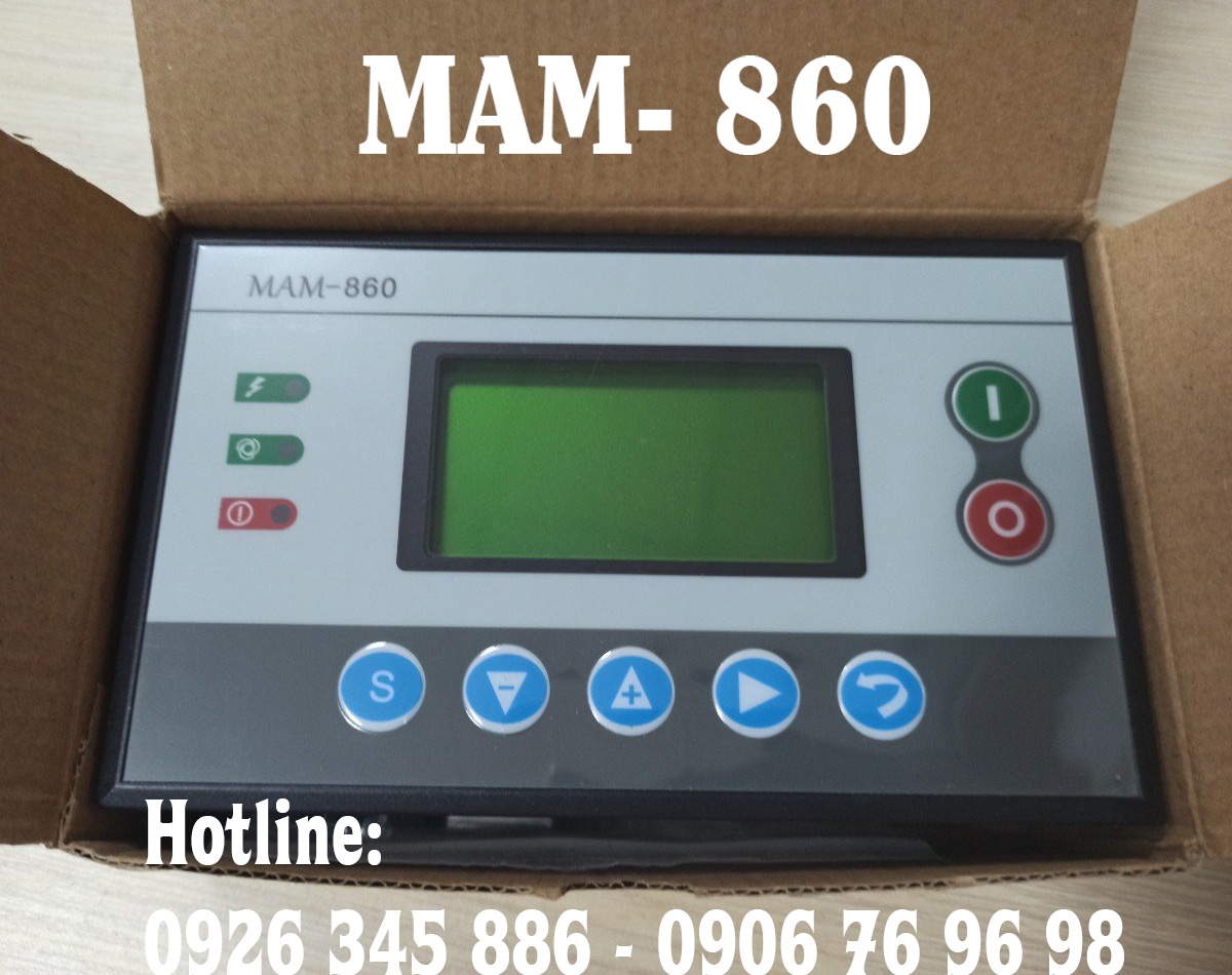 màn hình điền khiển máy nén khí