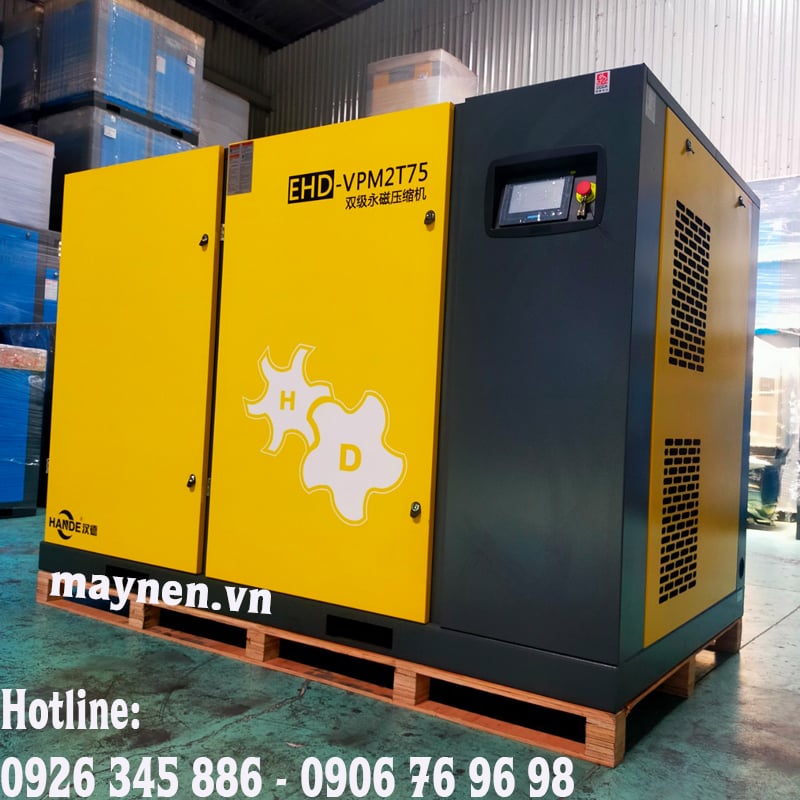 máy nén khí 2 cấp Hande biến tần vĩnh từ