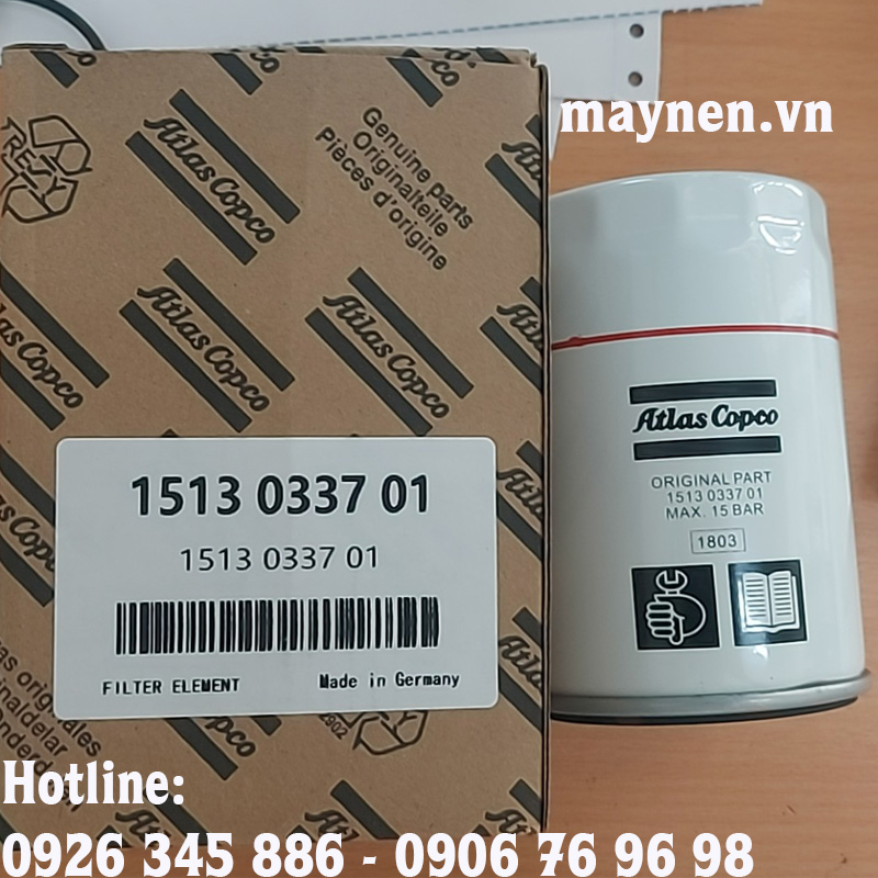 Lọc dầu Atlas Copco 1513 0337 01
