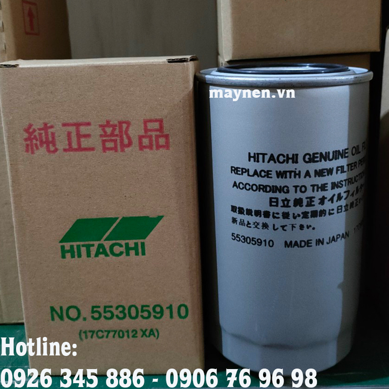 lọc dầu máy nén  khí Hitachi