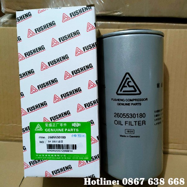 Lọc dầu máy nén khí Fusheng