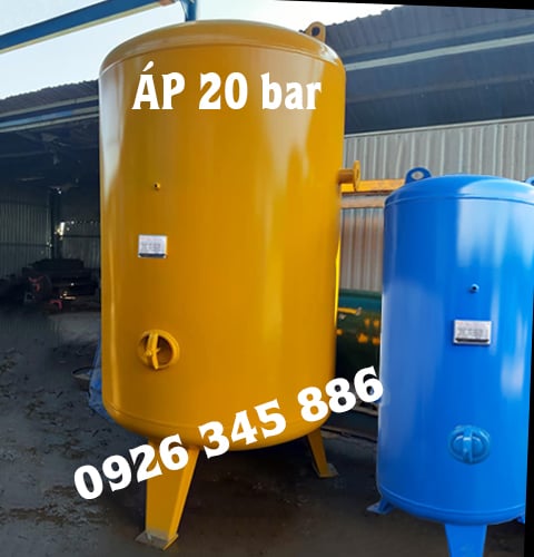 bình chứa khí áp cao 20 bar