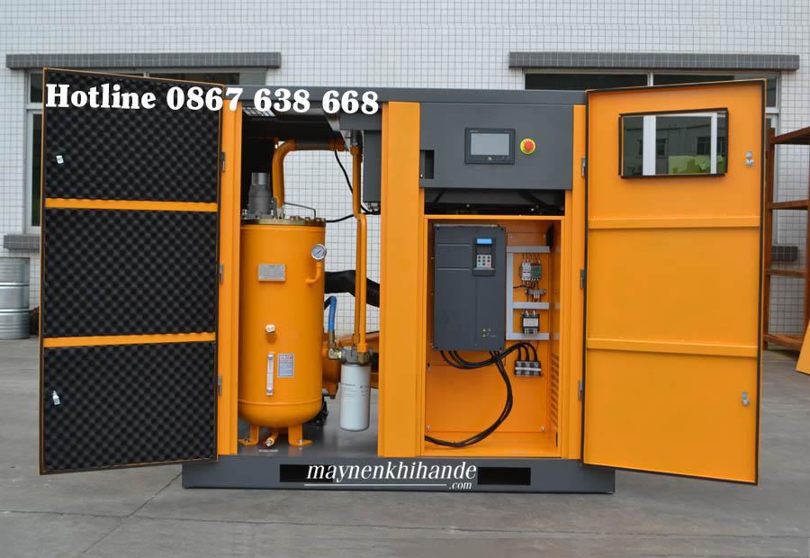 máy nén khí biến tần hande