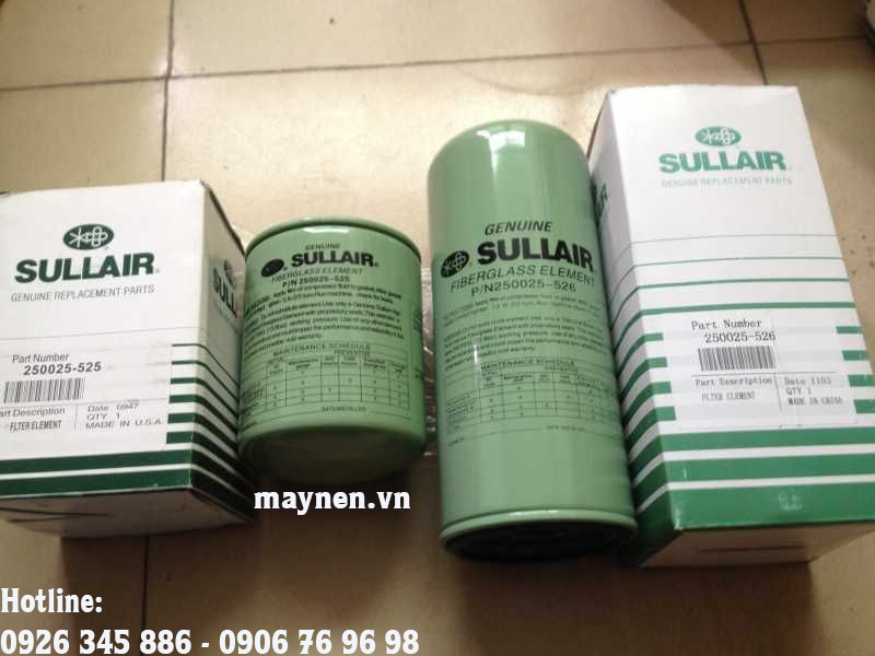 lọc dầu máy nén khí sullair