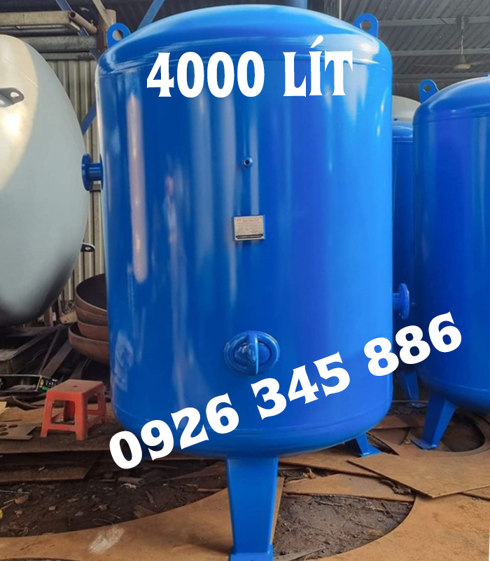 bình nén khí 4000 lít