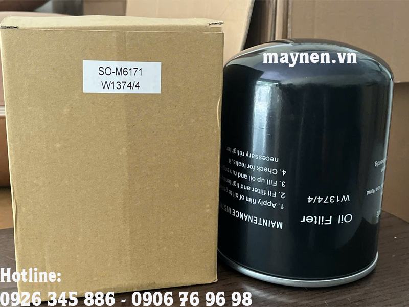 Lọc dầu máy nén khí WD1374