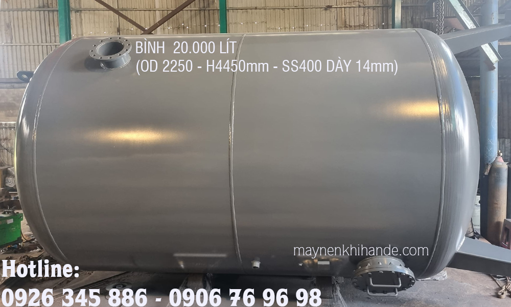 Bình chứa khí 20m3