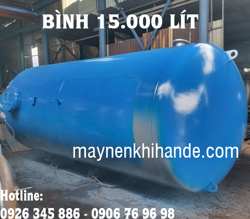 bình nén khí 15.000 lít