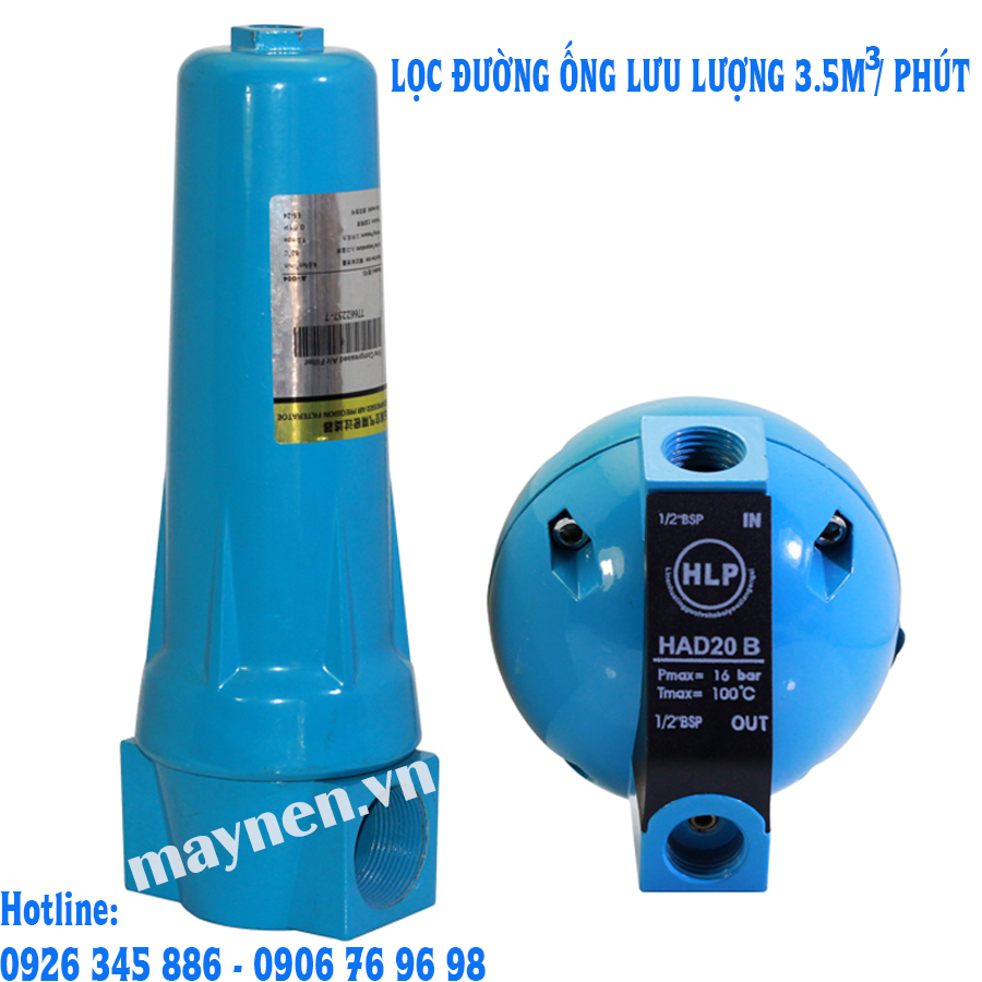 Lọc Đường Ống Khí Nén