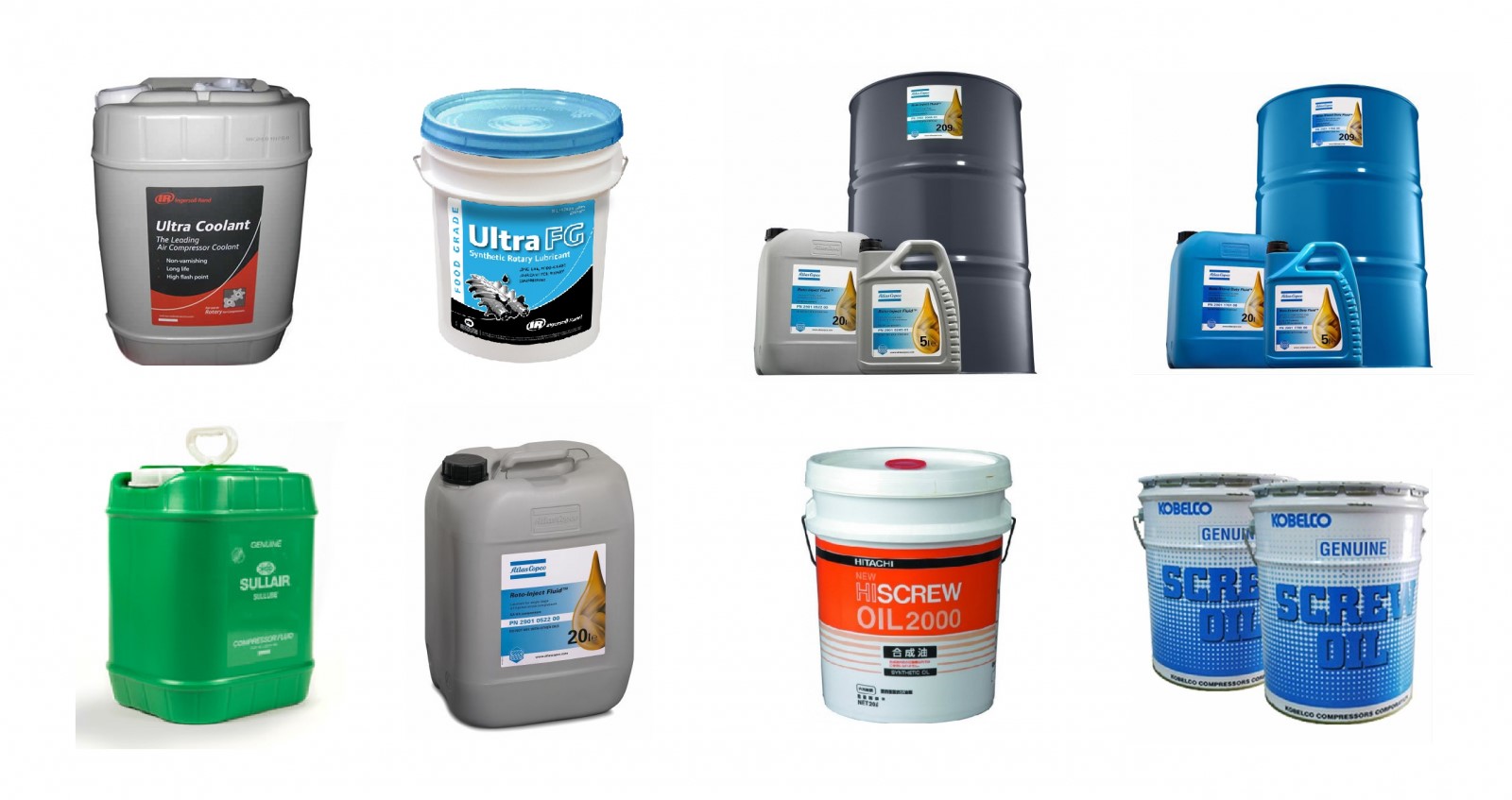 Các loại dầu máy nén khí