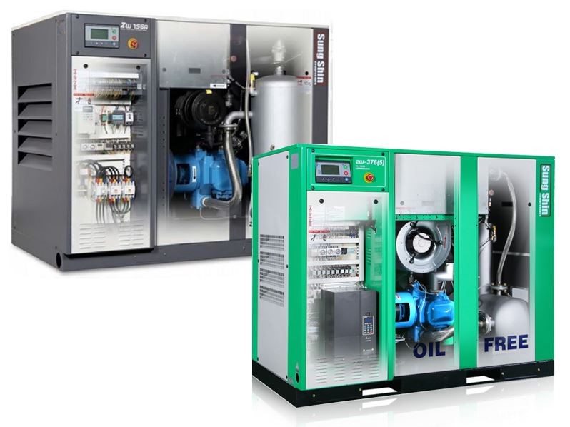 Cấu tạo trong của máy nén khí Sung Shin