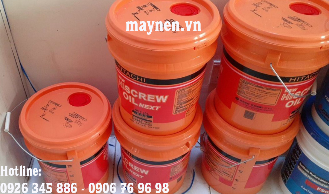 dầu máy nén khí Hitachi