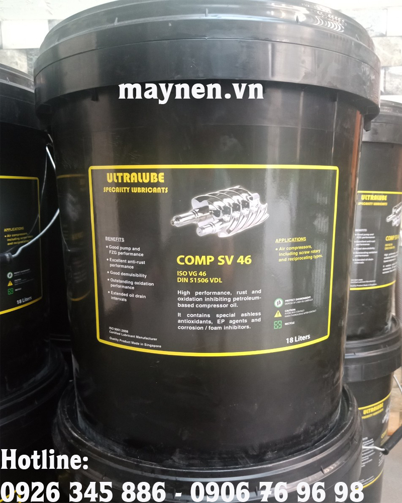 dầu máy nén khí ultralube Comp SV46