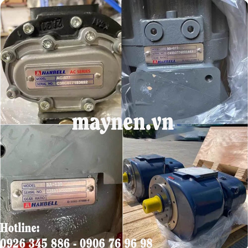 đầu nén trục vít Hanbell