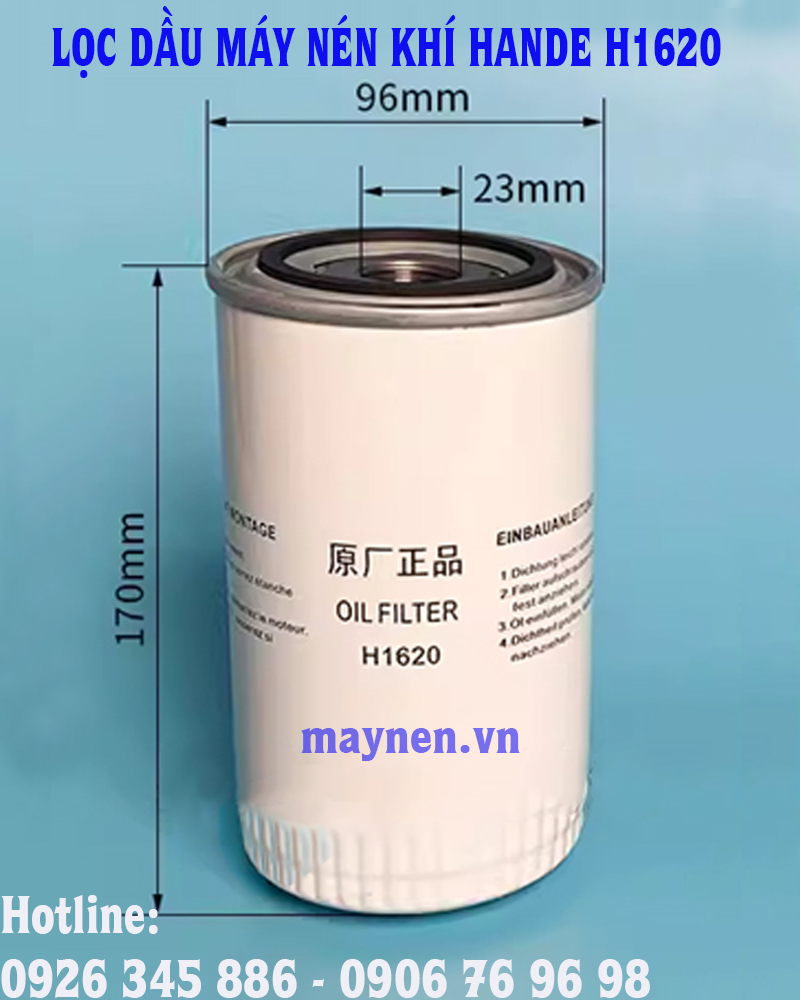 Lọc dầu máy nén khí Hande H1620