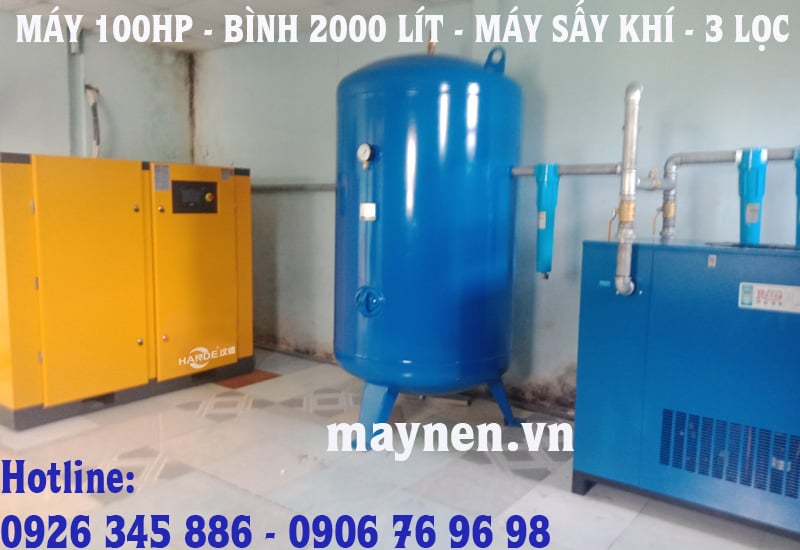 máy nén khí biến tần