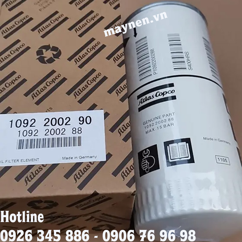 Lọc dầu Atlas Copco 1092 2002 90