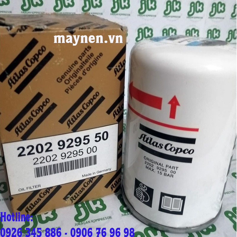 Lọc dầu Atlas Copco 2202 9295 50