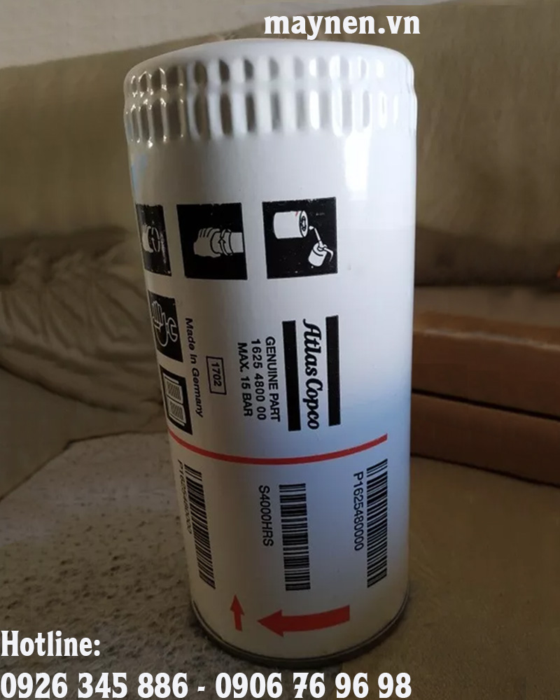 Lọc dầu Atlas Copco 1625 4800 00