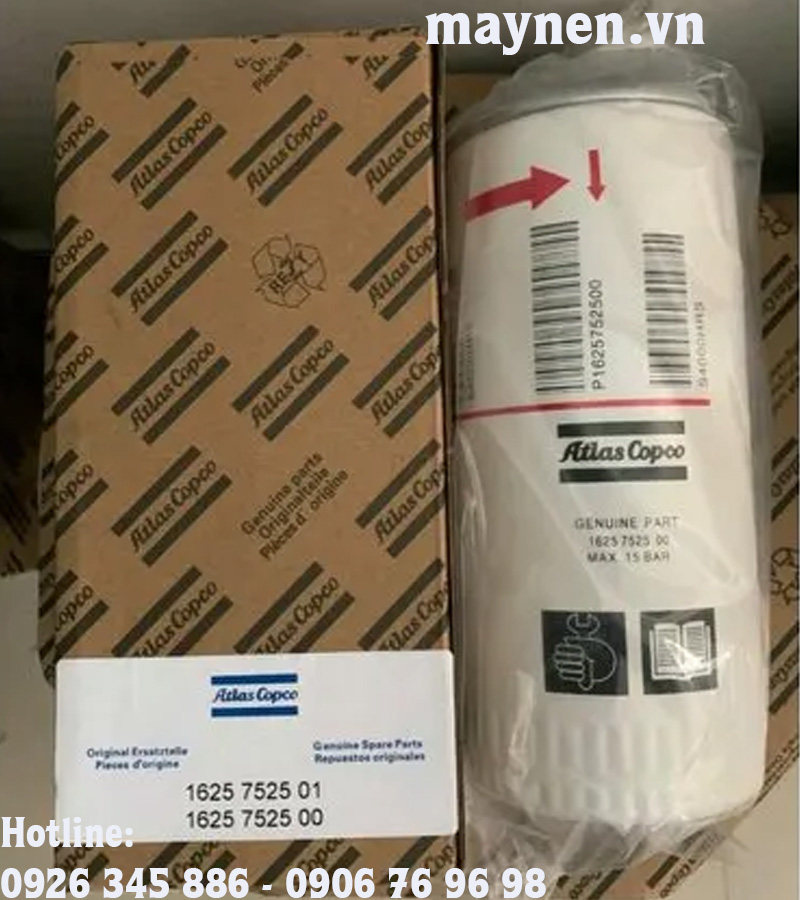 Lọc dầu Atlas Copco 1625 7525 01