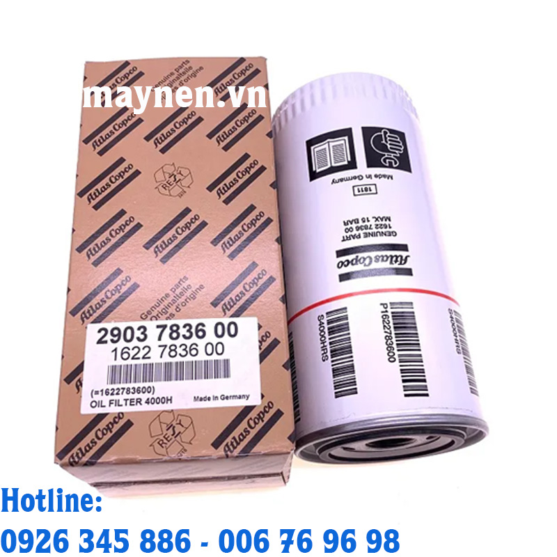 Lọc dầu Atlas Copco 2903 7836 00