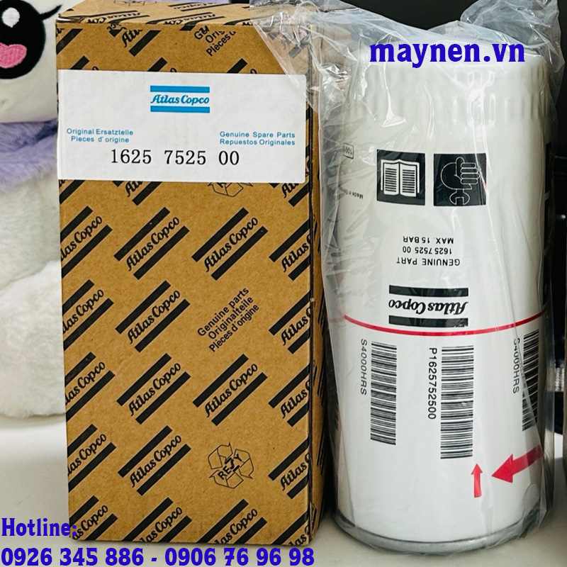 Lọc dầu Atlas Copco 1625 7525 00