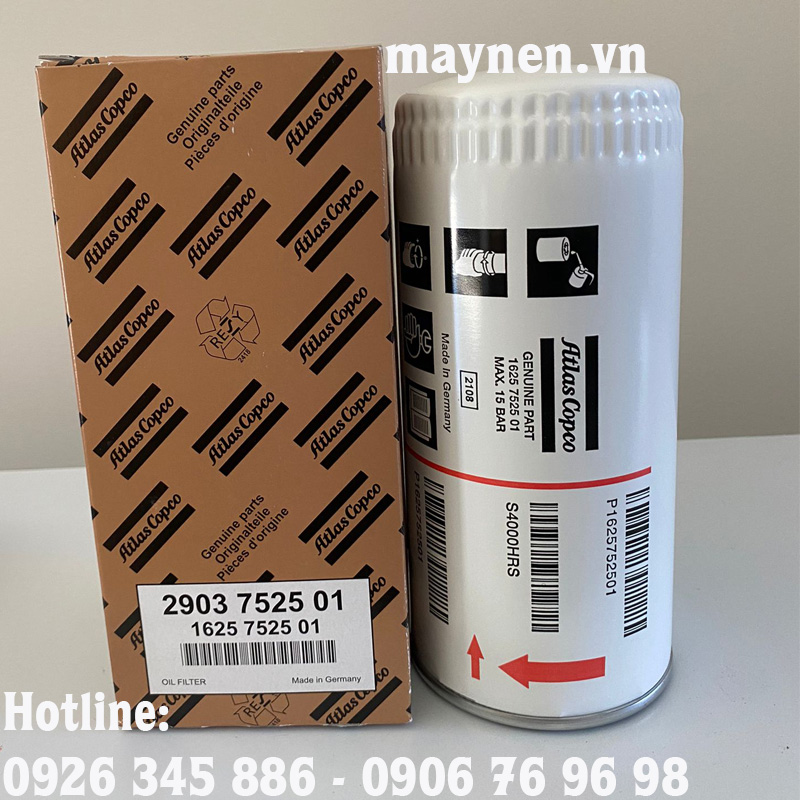Lọc dầu Atlas Copco 2903 7525 01