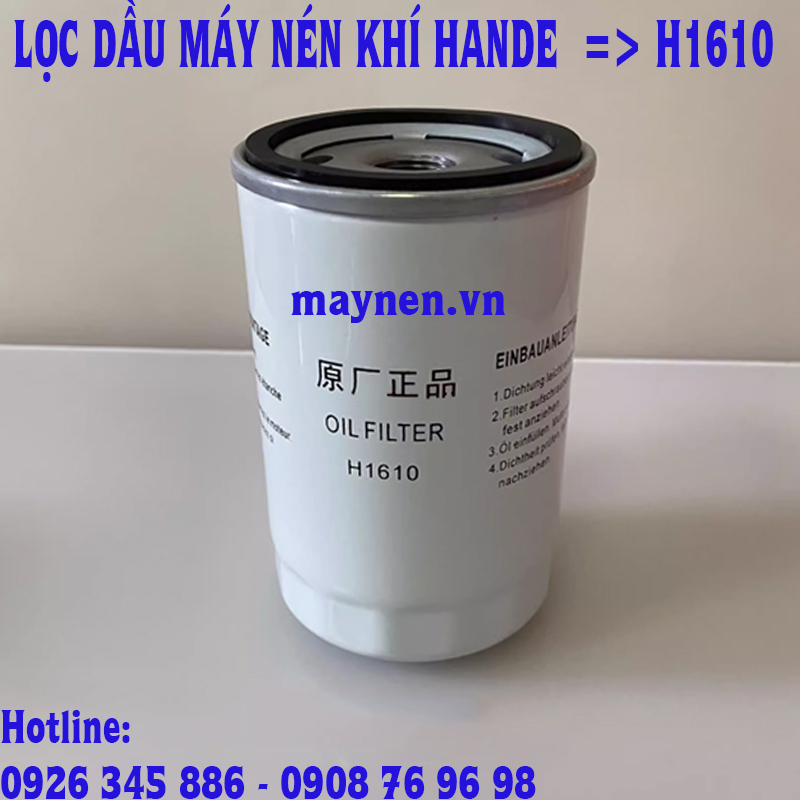 Lọc dầu máy nén khí Hande H1610