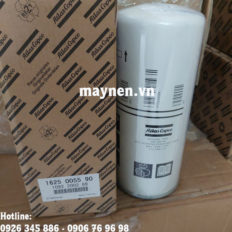 Lọc tách dầu Atlas Copco 1625 0055 90