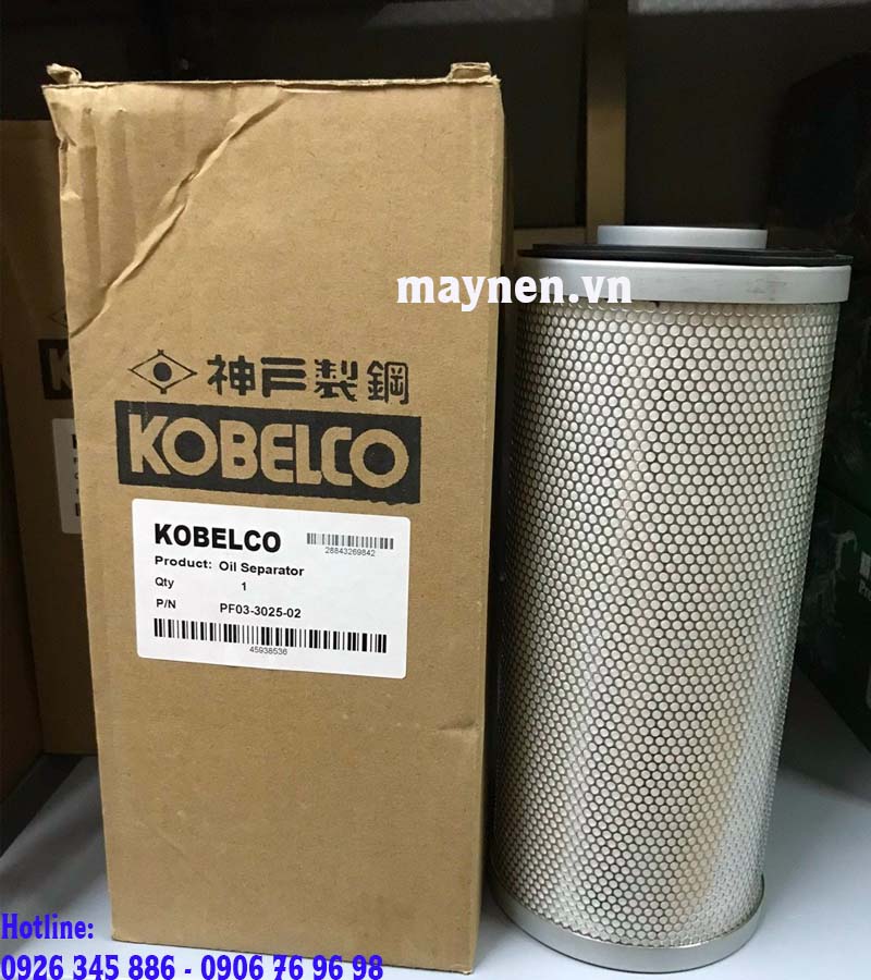 lọc tách dầu máy nén khí Kobelco