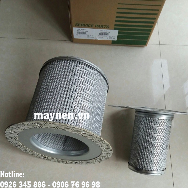 Lọc tách dầu Sullair 02250100-755; 02250100-756